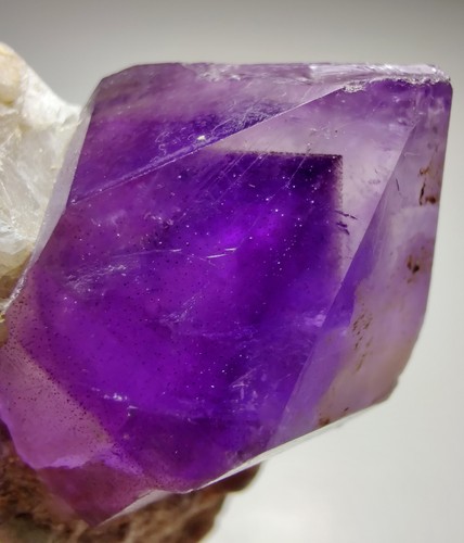 Amethyst crystal with phantom - crystal,